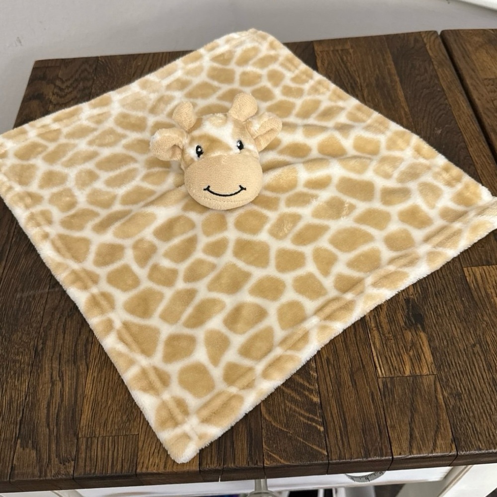 HB giraffe lovey security blanket Hudson Baby plush